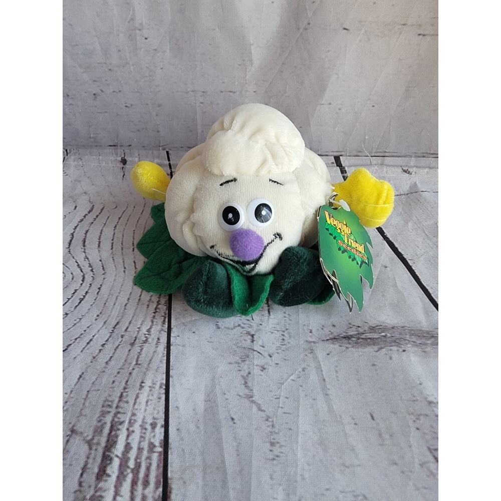 Veggie Friend Seedies Collie Flower Plush Toy Box Creations 1997 W/ Tag READ